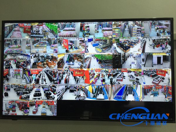 粵客隆購物廣場(chǎng)武當(dāng)山店視頻監(jiān)控32畫面（2號(hào)屏）